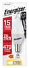 Energizer B15 4.9 Watt Candle LED Bulb. 470 Lumens. Equivalent - 40W (Opal/Warm White)