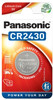 Panasonic CR2430 3 Volt Lithium Coin Cell Battery. 1 Pack