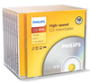 Philips CD-RW Blank Rewritable Discs 80 Min 700 MB. 10 Pack