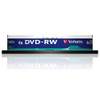 Verbatim DVD-RW Re-recordable Spindle 120 Min 4.7 GB. 10 Discs 