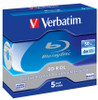 Verbatim Blu-Ray BD-R Dual Layer Recordable 50 GB 6x Speed. 5 Discs