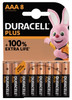 Duracell AAA Plus 100% Power Alkaline Batteries. 8 Pack