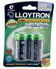 Lloytron C 3000 mAh NiMH Rechargeable Batteries (HR14). 2 Pack