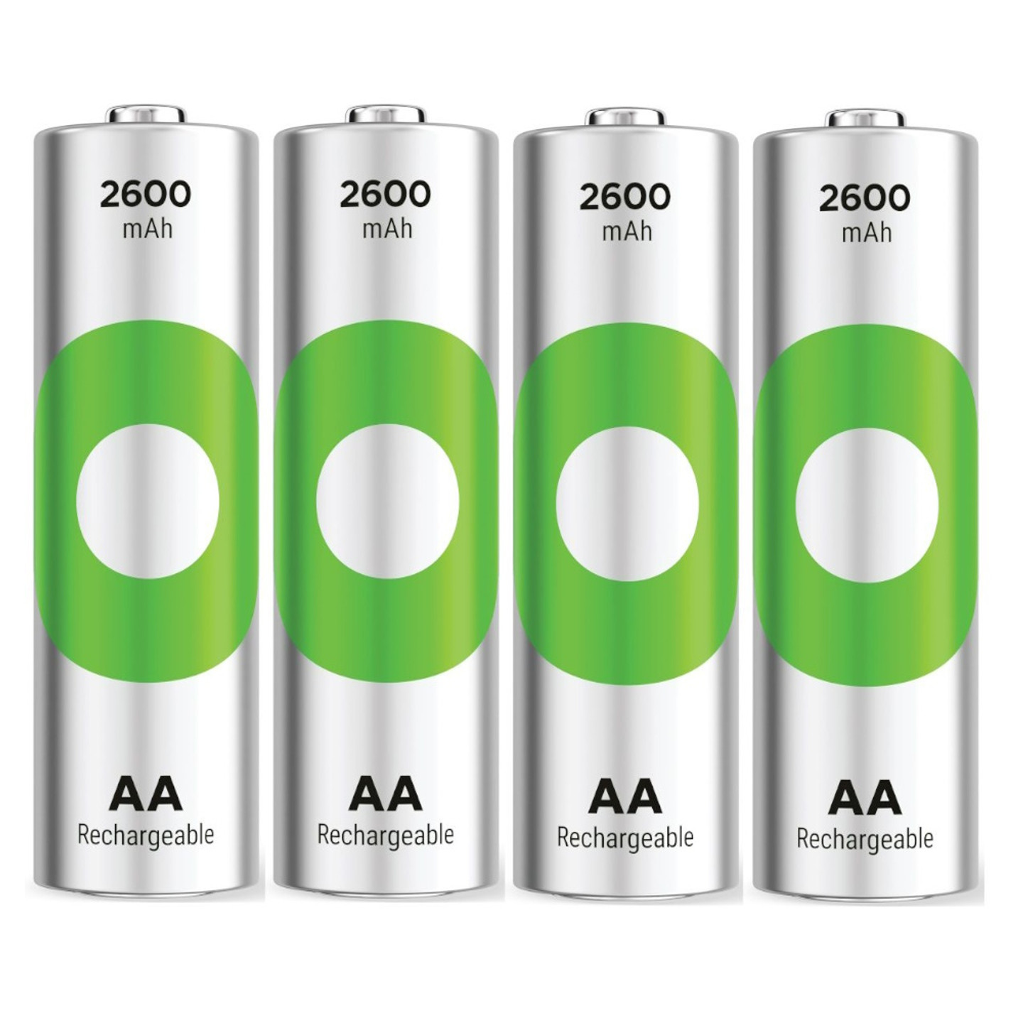 GP Batteries ReCyko+ 2600mAh AA Rechargeable Batteries