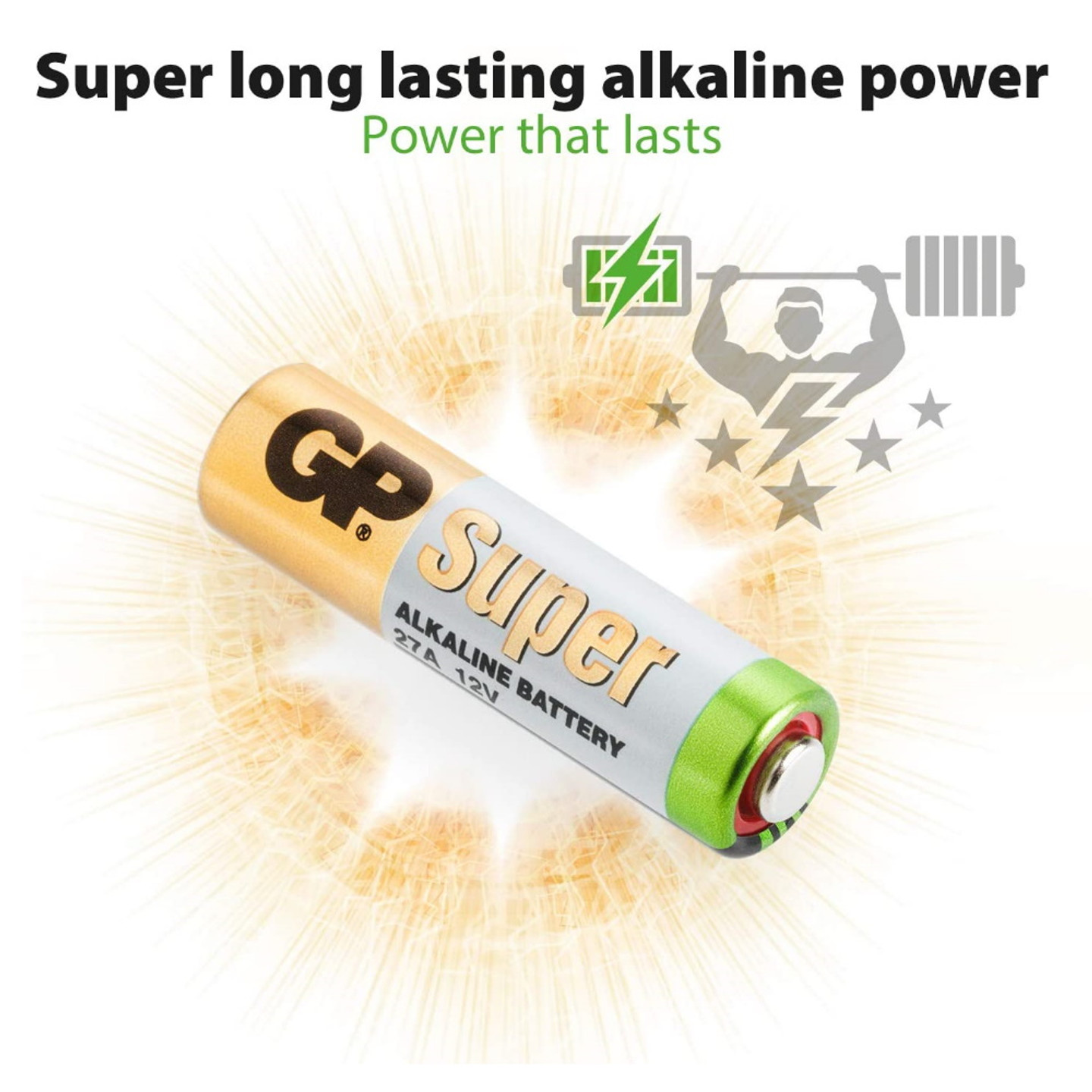 Alkaline GP 27A 12V battery - Vlad