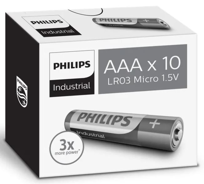 Energizer Industrial Alkaline AAA Batterien – Box Mit 10 Stück – LR03, 1,5V – Langlebig & Auslaufsicher