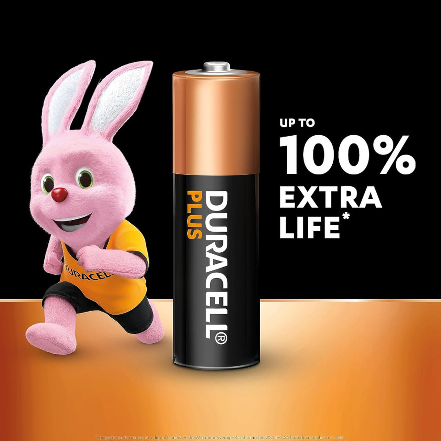 Duracell AA Plus 100% Power Alkaline Batteries. 8 Pack