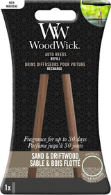 WoodWick Auto Reeds Refills - Sand & Driftwood