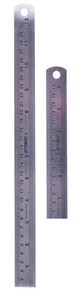 Amtech P5170 2 Piece steel ruler set
