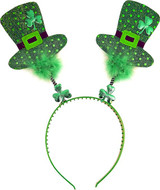 Irish Head Bopper with Shamrock for Adults