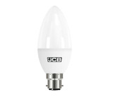 JCB B22 4.9 Watt LED Candle. 470 Lumens. Equivalent - 40W (Warm White)
