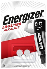 Energizer LR43 1.5 Volt Alkaline Battery. 2 Pack