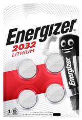 Energizer CR2032 3 Volt Lithium Coin Cell Battery. 4 Pack