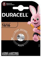Duracell CR1616 DL1616 3 Volt Lithium Coin Cell Battery. 1 Pack