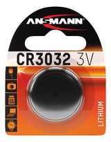 Ansmann CR3032 3 Volt Lithium Coin Cell Battery (3032, DL3032). 1 Pack