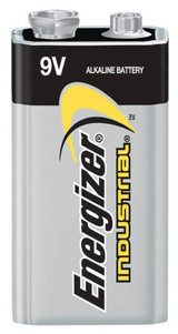 Energizer 9V PP3 Industrial Alkaline Battery (LR22). 1 Battery