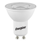 Energizer GU10 4.9 Watt LED Spotlight. 345 Lumens. Equivalent - 50W Replacement (Warm White). 4 Pack