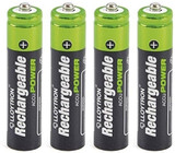 Lloyton AAA 550 mAh NiMH Rechargeable Batteries. 4 Pack