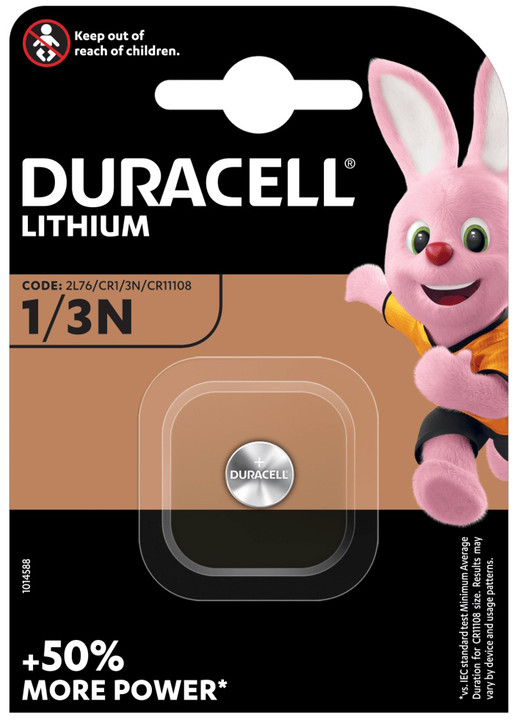 Duracell CR1-3N Lithium Battery. 1 Pack 