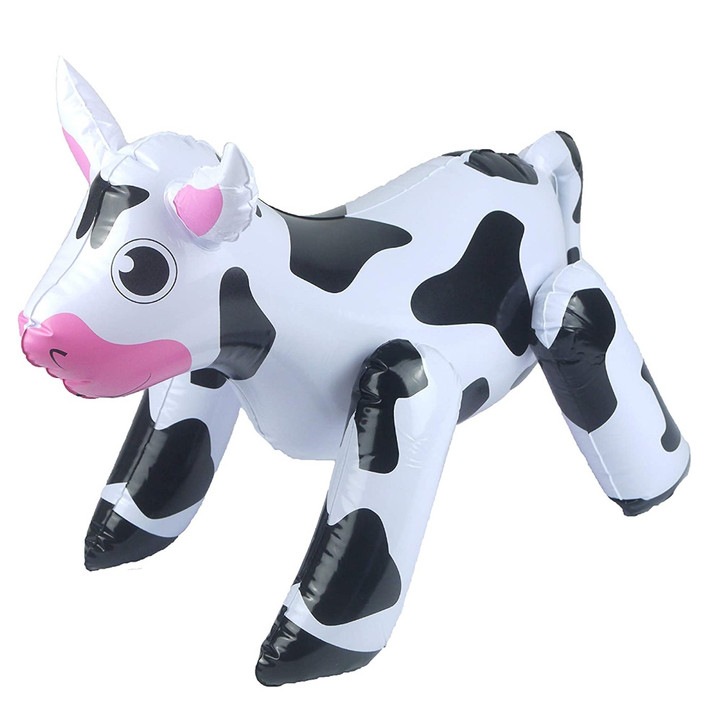 inflatable cow