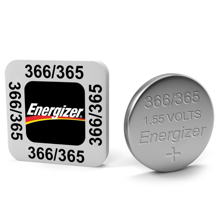 Energizer 366/365 1.5V Silver Oxide Watch Battery. 1 Pack