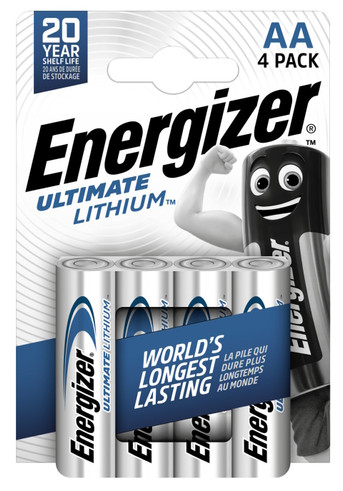 Piles LR6 au lithium Energizer Industrial Ultimate (Import Royaume Uni)