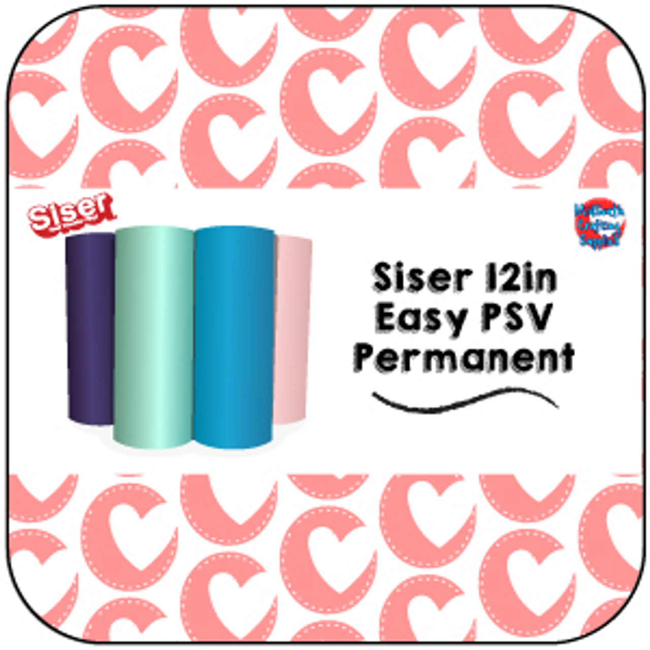 Siser EasyPSV Glossy Permanent Adhesive Vinyl - 24 in x 50 yds - Dandelion