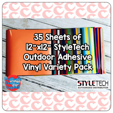 All 43 Color Siser Glitter HTV Sheet Pack (not white or neon)