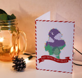 Printable Merry Christmas, Cute Card