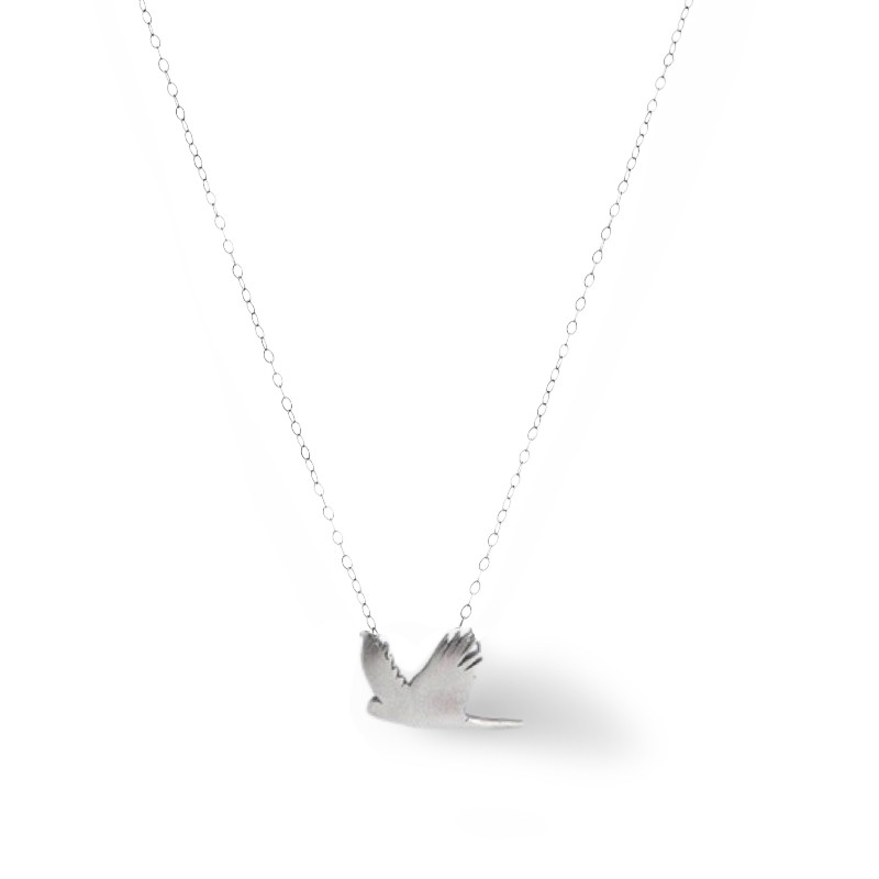 Sterling silver cockatoo pendant 3