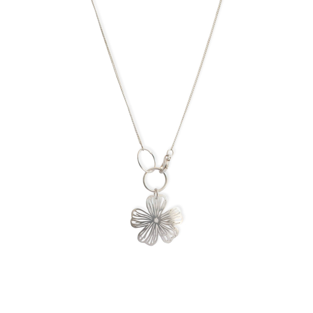 Stellaris sterling silver necklace - small