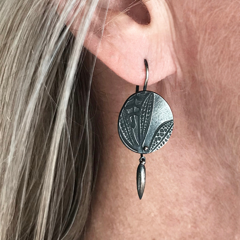 Eremophila spear earrings