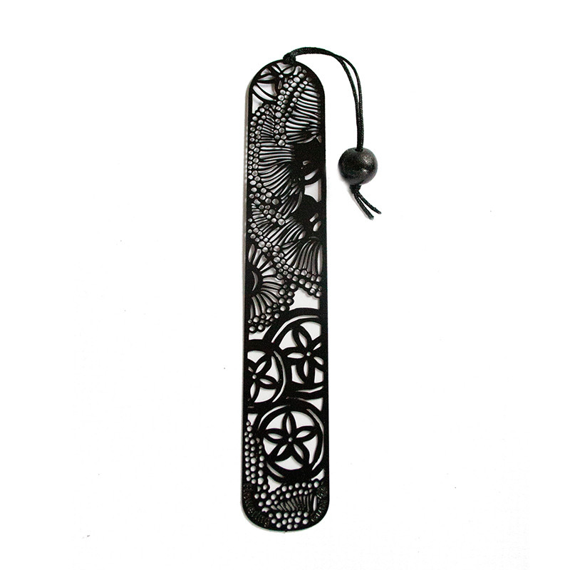 Flowering Gum bookmark - Black