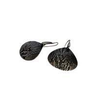 Anigozanthos sterling silver tear drop earrings