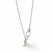 Sterling silver cockatoo necklace chunky clasp 1