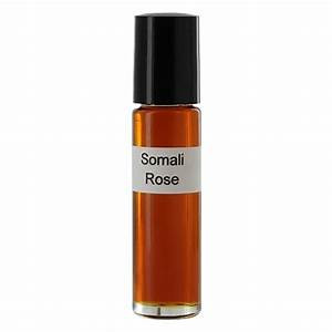 Somali Rose Women's Fragrance Alcohol Free Scented Body Oil #MB003