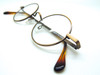 Hand Made In Holland Preciosa 260 True Round 42mm Antique Gold Eyewear