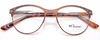 TF Occhiali 1337 Bronze Panto Shaped Eyewear At www.theoldglassesshop.co.uk