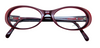 Beautiful oval frames by Versace from www.theoldglassesshop.co.uk