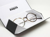 Les Pieces Uniques ZAZA Trivex Ultra Light Almost Round Style Glasses darkwood finish