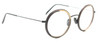 Combination Wood And Metal Spectacles By Feb31st At www.theoldglassesshop.co.uk