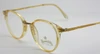 Yellow and gold acrylic spectacles
