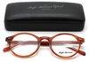 Demi Blonde Vintage Style  Anglo American 406 Classic Panto Glasses Frames Lightweight Acrylic AA 406 DB