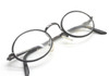 Vintage Oval Glasses In Metal & Acrylic By Christian Dior