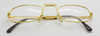 Hilton Slimford 24kt Deep Gold reading glasses from www.theoldglassesshop.co.uk
