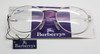 Burberrys B8821 Vintage Panto style Silver Finish Glasses Eyewear