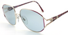 Christian Dior 2492 Vintage Sunglasses In Silver & Purple At The Old Glasses Shop