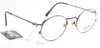 Jean Paul Gaultier 3176 Vintage Almost Round Glasses In A Gunmetal Finish - Last One!