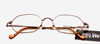 LAST PAIR! Jean Paul Gaultier 0021 Bronze  Finish 3D design arm Hexagonal Vintage Eye Glasses