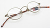 Chaps 97 01D5 antique gold small oval frame from www.theoldglassesshop.co.uk